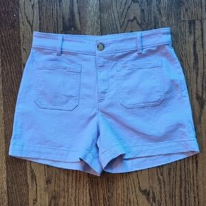 LOFT Palmer Patch Pocket Lavender Shorts